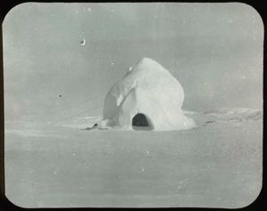 Image: Snow House with Entrance After a Storm